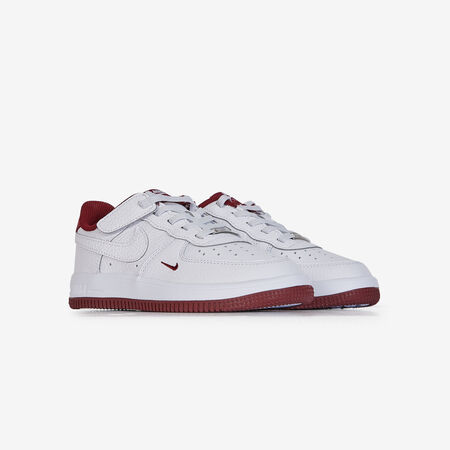 NIKE air force 1 AIR FORCE 1 LOW CF MINI SWOOSH WHITE/RED TODDLERS