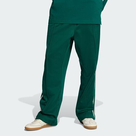 BAGGY TRACK PANTS : Collegiate Green