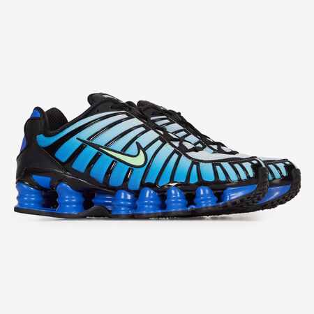 NIKE shox SHOX TL BLEU/NOIR HOMME