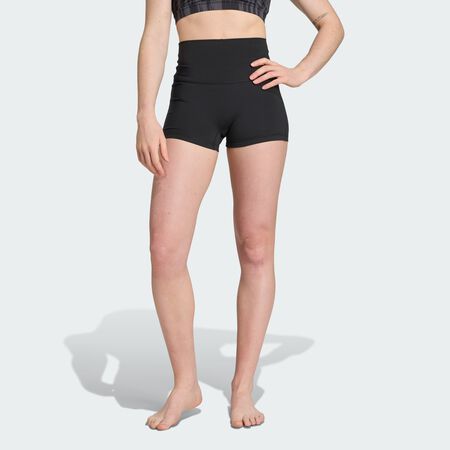 ADIDAS ORIGINALS Cuissard Booty All-Me Sculpt Black / Black FEMME