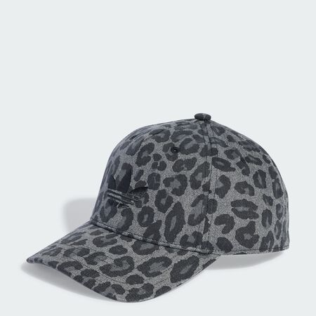ADIDAS ORIGINALS Casquette Leopard Baseball Carbon / Black MIXTE