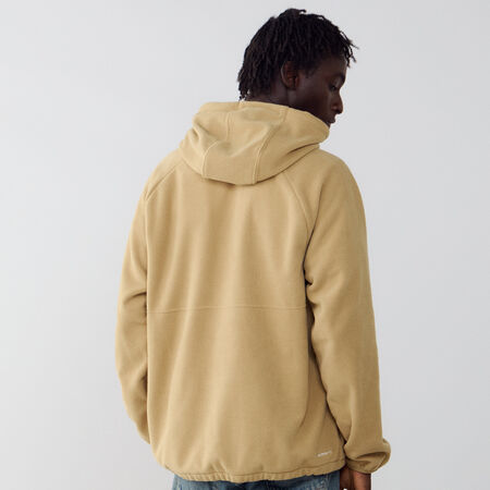 NIKE HOODIE CLUB WINTER BEIGE HOMME