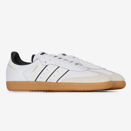 ADIDAS ORIGINALS samba SAMBA OG BLANC/BEIGE HOMME