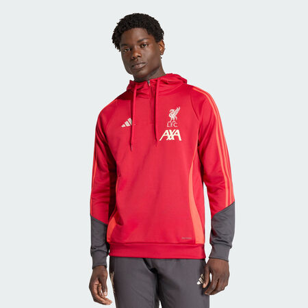 ADIDAS ORIGINALS Liverpool FC Tiro 25 Competition Training Hoodie Strawberry Red MEN