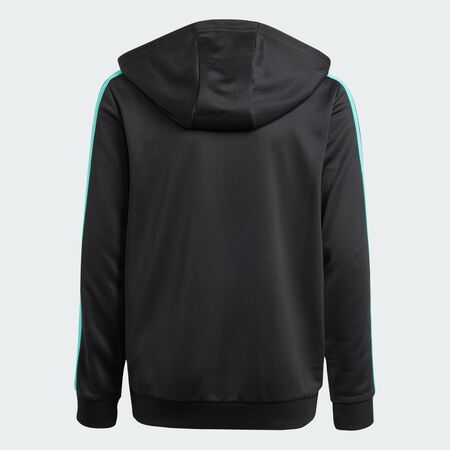 ADIDAS PERFORMANCE VESTE À CAPUCHE ENTIÈREMENT ZIPPÉE ADN MERCEDES - AMG PETRONAS FORMULA ONE TEAM Black / White JUNIOR