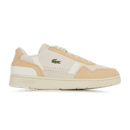 LACOSTE t-clip T-CLIP SUEDE BEIGE FEMME