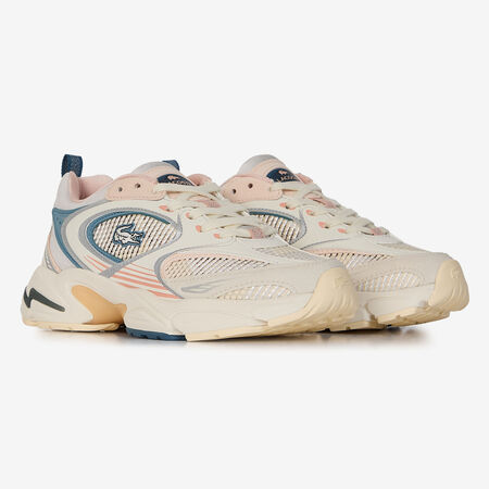 LACOSTE storm 96 STORM 96 2K BEIGE/ROSE FEMME