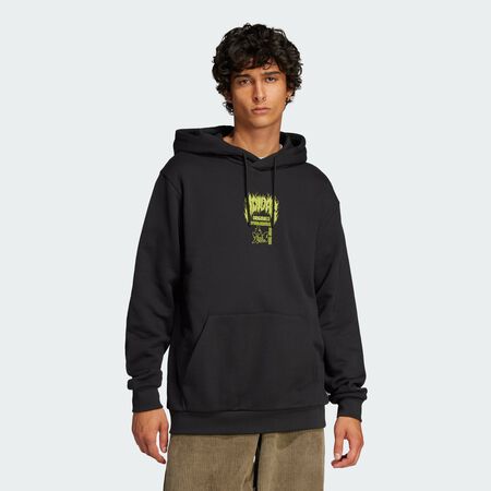 ADIDAS ORIGINALS Sweat-shirt Q12 Training Supply Fashion Death Metal Black HOMME