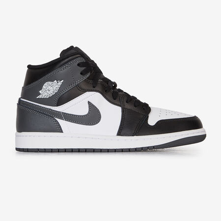 JORDAN air jordan 1 JORDAN 1 MID BLANC/GRIS HOMME