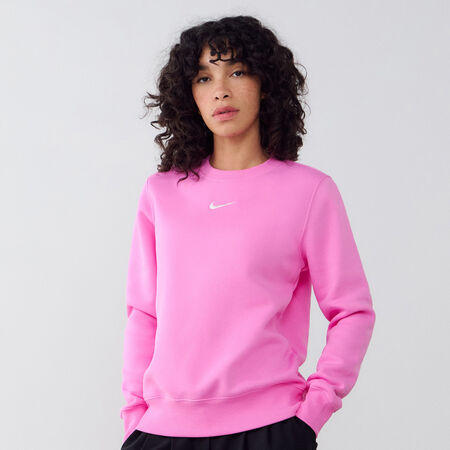 NIKE SWEAT CREW CLUB CENTERED LOGO PINK WOMEN