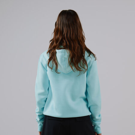NIKE HOODIE CLUB CENTERED LOGO BLEU/BLANC FEMME