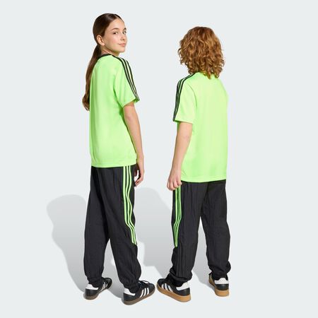 ADIDAS ORIGINALS Pantalon de survêtement Teamgeist Black / Signal Green JUNIOR