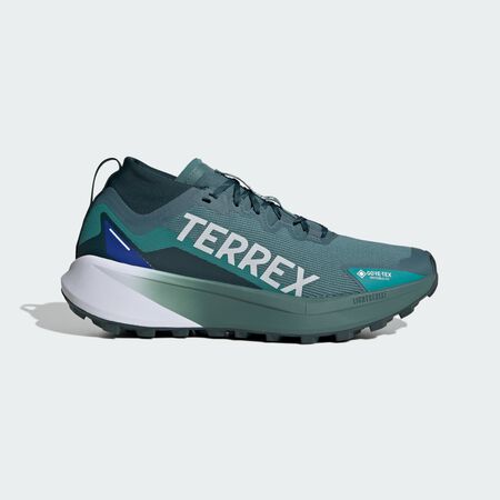 ADIDAS PERFORMANCE Chaussure de trail running Terrex Agravic GTX Preloved Teal / Cloud White / Semi Lucid Blue HOMME