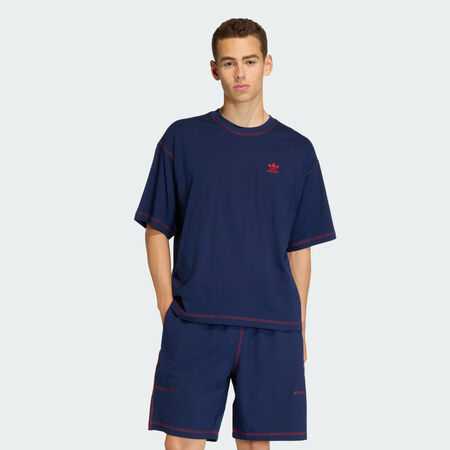 ADIDAS ORIGINALS Trefoil Essentials Tee Night Indigo MEN
