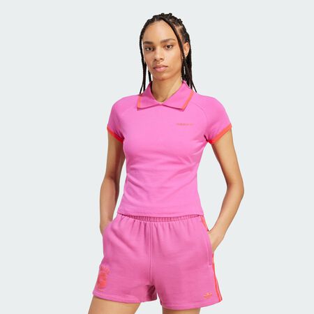 ADIDAS ORIGINALS Polo Semi Lucid Fuchsia FEMME