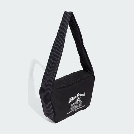 ADIDAS ORIGINALS Wabash Large Crossbody Bag Black UNISEX