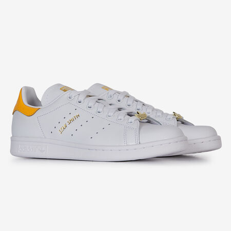 ADIDAS ORIGINALS stan smith STAN SMITH WHITE/YELLOW WOMEN