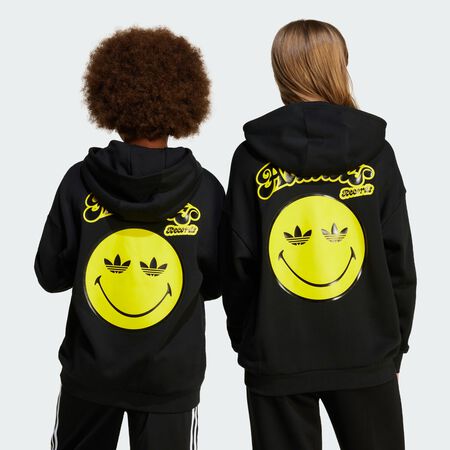 ADIDAS ORIGINALS Sweat-shirt à capuche adidas Originals x Smiley World enfants Black JUNIOR