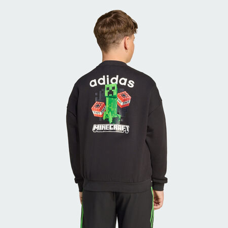 ADIDAS ORIGINALS Sweat-Shirt ras-du-cou Adidas Minecraft Enfants Black JUNIOR