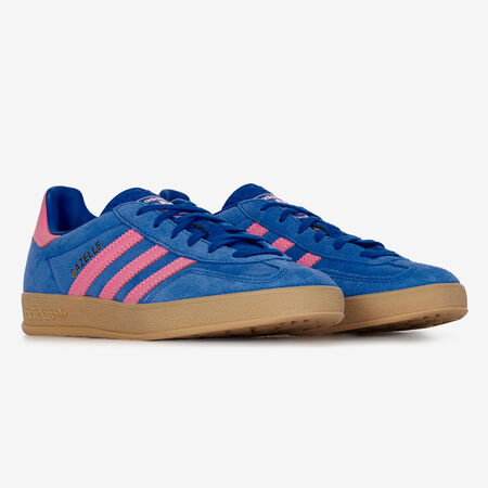 ADIDAS ORIGINALS gazelle GAZELLE INDOOR BLEU/ROSE FEMME