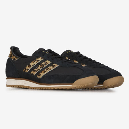 ADIDAS ORIGINALS sl 72 SL72 LEOPARD NOIR BROWN WOMEN
