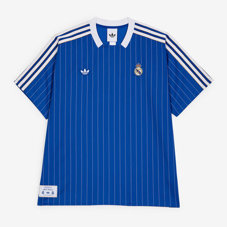 ADIDAS ORIGINALS MAILLOT REAL ICON BLEU/BLANC HOMME