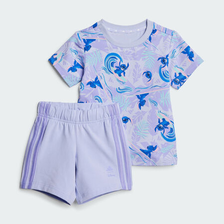 ADIDAS SPORTSWEAR ENSEMBLE T-SHIRT ADIDAS DISNEY LILO ET STITCH Violet Tone / Multicolor CADET