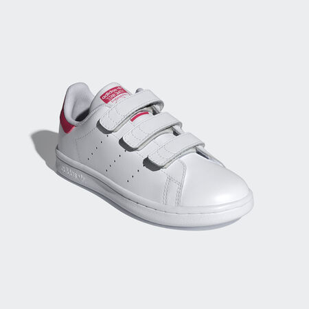 ADIDAS ORIGINALS stan smith Chaussure Stan Smith fermeture confortable Enfants Cloud White / Cloud White / Bold Pink BÉBÉ