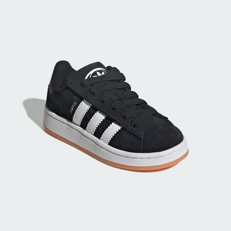 ADIDAS ORIGINALS Chaussures lacets élastiques fermeture confortable Campus 00s Enfants Core Black / Cloud White / Cloud White BÉBÉ