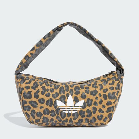 ADIDAS ORIGINALS Leopard Small Shoulder Bag Bronze Strata / Black UNISEX