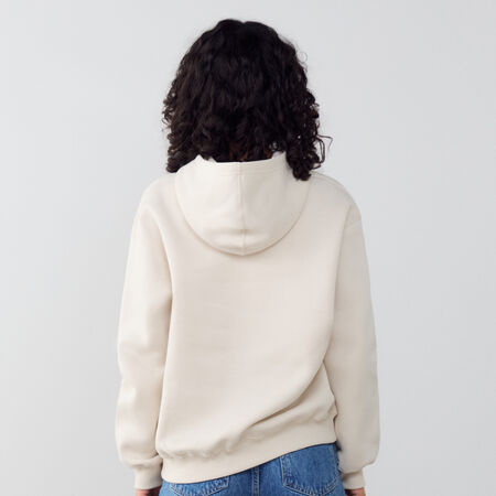 JORDAN HOODIE OVERSIZE BROOKLYN BEIGE/BLANC FEMME