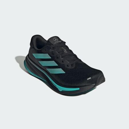 ADIDAS PERFORMANCE MERCEDES - AMG PETRONAS FORMULA ONE TEAM Supernova Rise 2 W Core Black / Semi Mint Rush / Iron Metallic WOMEN