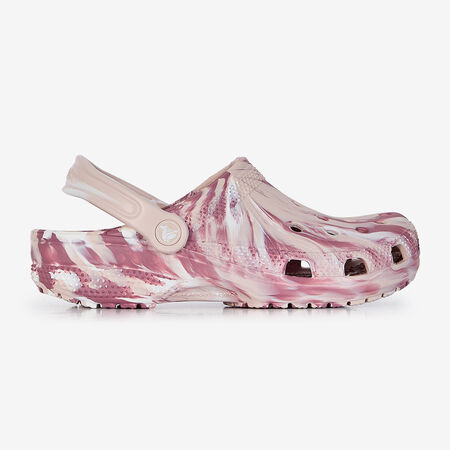 CROCS CLASSIC CLOG MARBLED BEIGE/PINK WOMEN