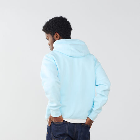 NIKE HOODIE CLUB BBB FTRA BLEU/BLANC HOMME