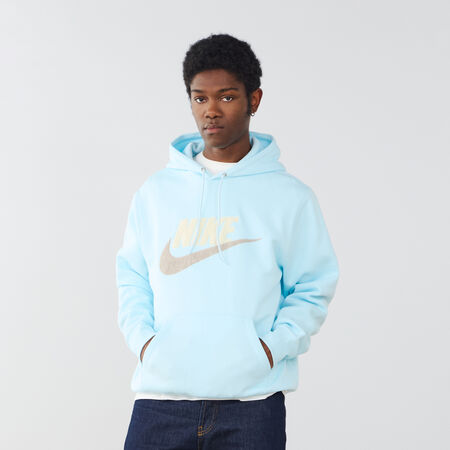 NIKE HOODIE CLUB BBB FTRA BLEU/BLANC HOMME