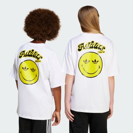 ADIDAS ORIGINALS T-shirt adidas Originals x Smiley World Enfants White JUNIOR