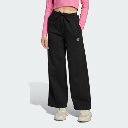 ADIDAS ORIGINALS Pantalon jambes larges Black / White JUNIOR