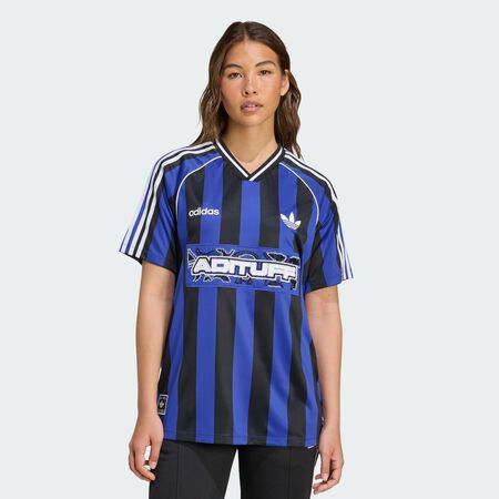 ADIDAS ORIGINALS MAILLOT ADITUFF BLEU/NOIR FEMME