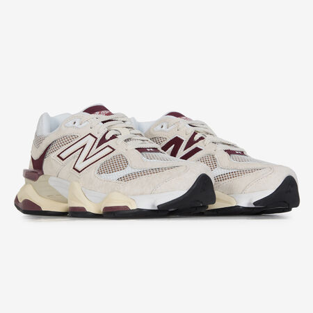 NEW BALANCE 9060 9060 BEIGE/ROUGE HOMME