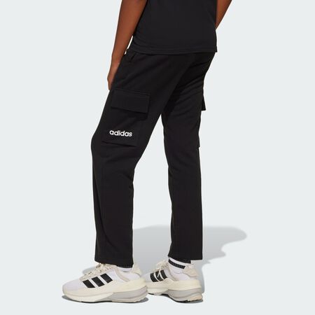 ADIDAS SPORTSWEAR Pantalon cargo Essentials Black / White JUNIOR