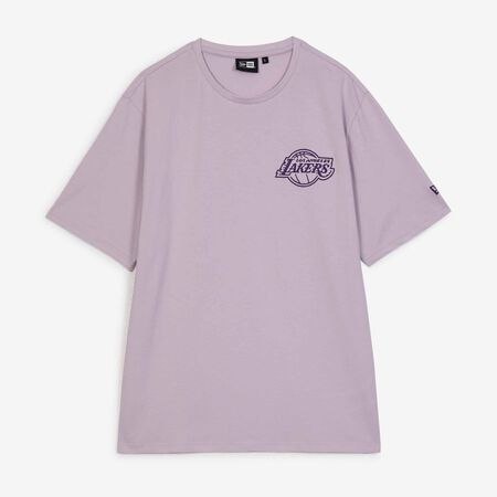 NEW ERA TEE SHIRT LAKERS PURPLE MEN