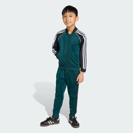 ADIDAS ORIGINALS Survêtement Adicolor SST Enfants Aurora Ivy CADET