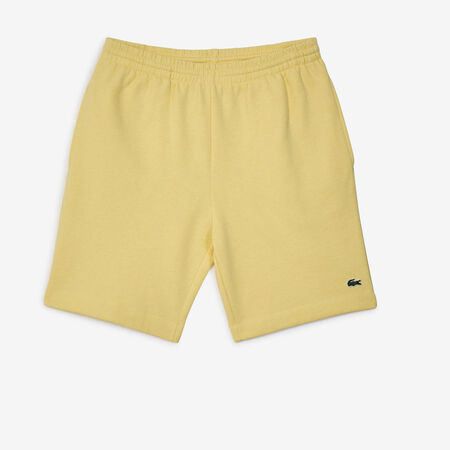 LACOSTE SHORT CLASSIC LOGO YELLOW MEN