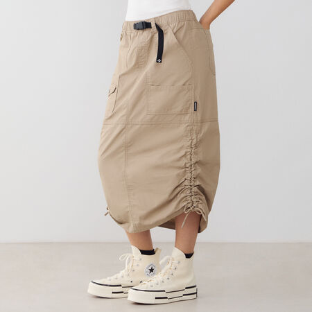 CONVERSE SKIRT PARACHUTE BEIGE/BLACK WOMEN