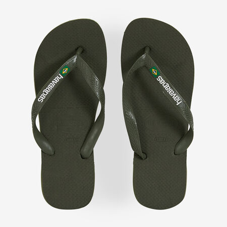 HAVAIANAS brasil BRASIL LOGO KHAKI WOMEN