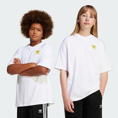 ADIDAS ORIGINALS T-shirt adidas Originals x Smiley World Enfants White JUNIOR