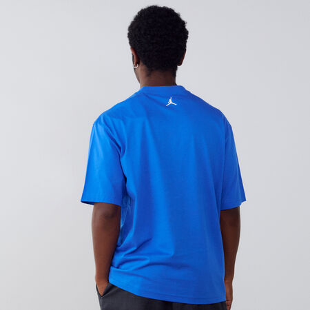 JORDAN T-SHIRT JUMPMAN BLEU/BLANC HOMME