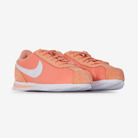 NIKE cortez CORTEZ NYLON ORANGE/BLANC JUNIOR