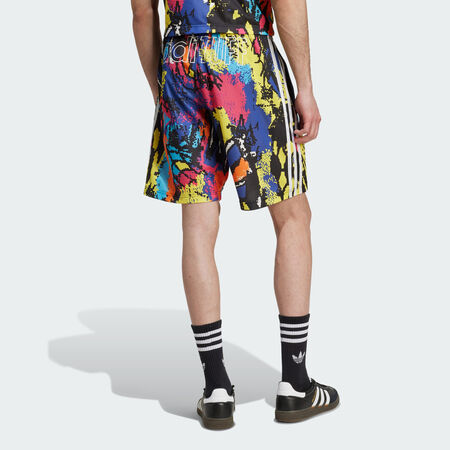 ADIDAS ORIGINALS Archive AOP Short 9-inch Inseam Multicolor / Bright Yellow MEN