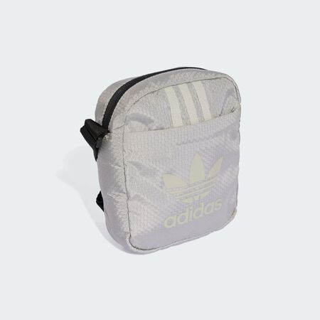 ADIDAS ORIGINALS Small Item Bag Grey Two / Black UNISEX